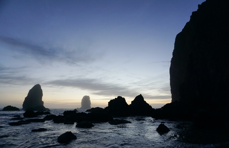 Jessie Erwin | Nighttime at Haystack Rock, Oregon